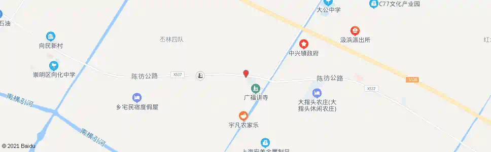 上海中兴镇_公交站地图_上海公交_妙搜公交查询2025