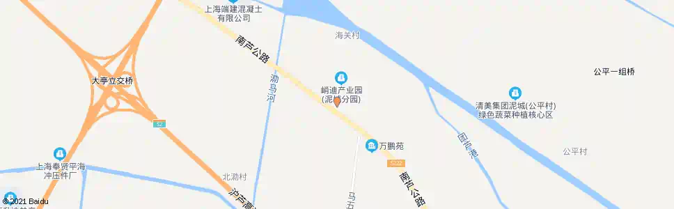 上海宏海路南芦公路_公交站地图_上海公交_妙搜公交查询2025