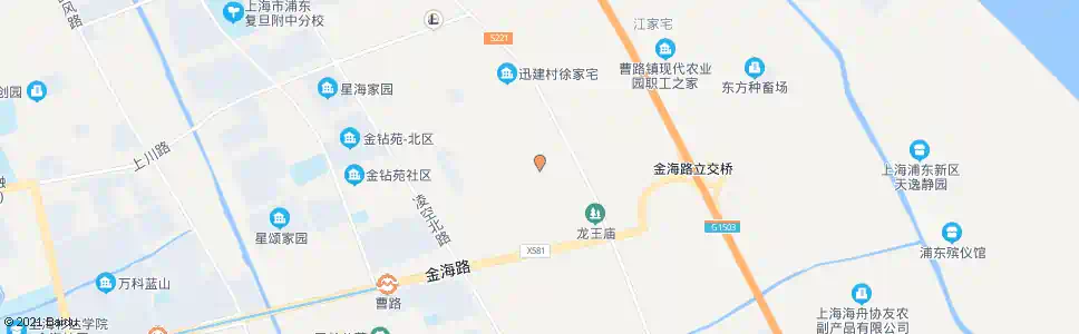 上海讯建村_公交站地图_上海公交_妙搜公交查询2025