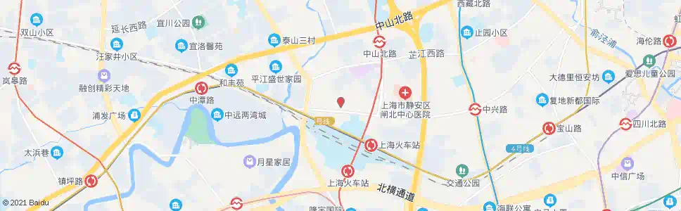 上海普善路中兴路_公交站地图_上海公交_妙搜公交查询2025