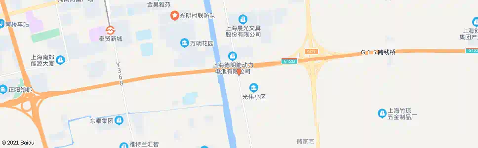 上海光明镇_公交站地图_上海公交_妙搜公交查询2025