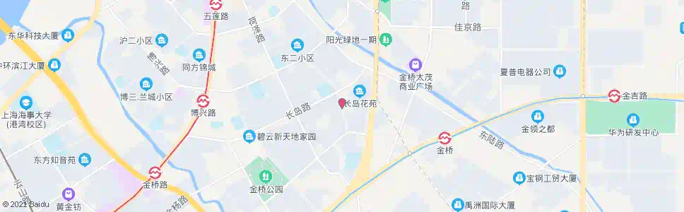 上海牟平路长岛路_公交站地图_上海公交_妙搜公交查询2025