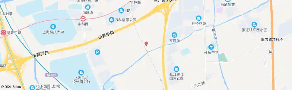 上海华夏中路(秦镇村委)_公交站地图_上海公交_妙搜公交查询2025