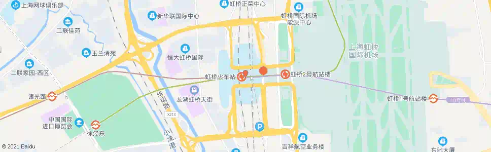 上海李桥_公交站地图_上海公交_妙搜公交查询2025