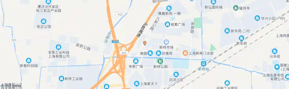 上海新桥镇_公交站地图_上海公交_妙搜公交查询2025