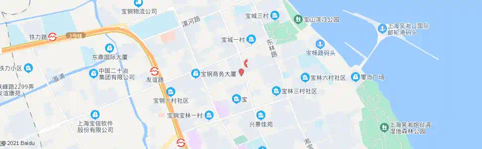 上海密山路友谊支路_公交站地图_上海公交_妙搜公交查询2025