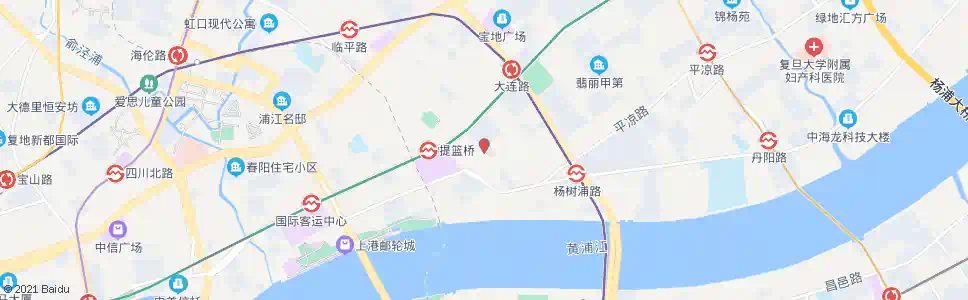 上海霍山路舟山路_公交站地图_上海公交_妙搜公交查询2025