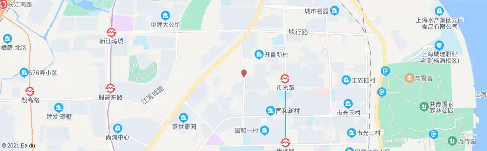 上海世界路民京路_公交站地图_上海公交_妙搜公交查询2025