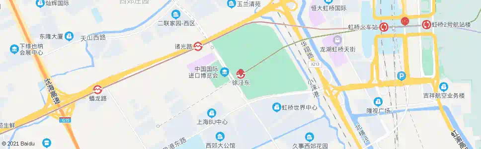 上海徐泾东地铁站_公交站地图_上海公交_妙搜公交查询2025