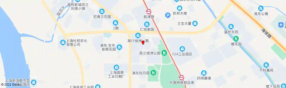 上海白萱路兰蒿路_公交站地图_上海公交_妙搜公交查询2025
