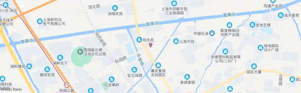 上海桃园池_公交站地图_上海公交_妙搜公交查询2025