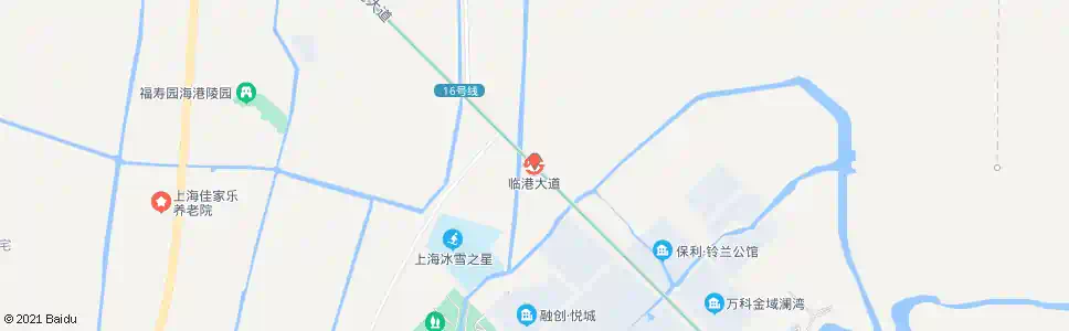 上海临港大道站_公交站地图_上海公交_妙搜公交查询2025