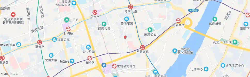 上海市九医院_公交站地图_上海公交_妙搜公交查询2025