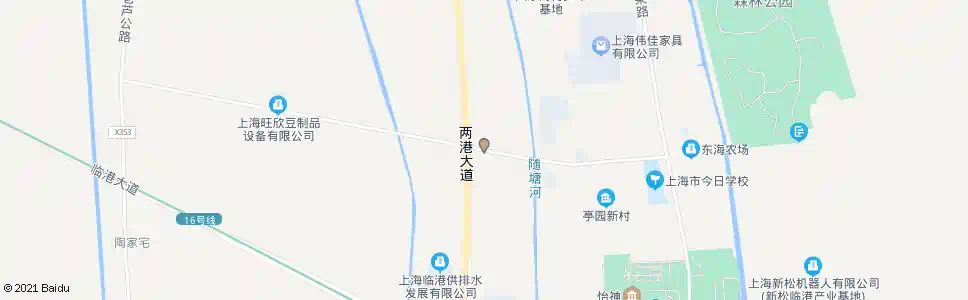 上海三三公路两港大道_公交站地图_上海公交_妙搜公交查询2025