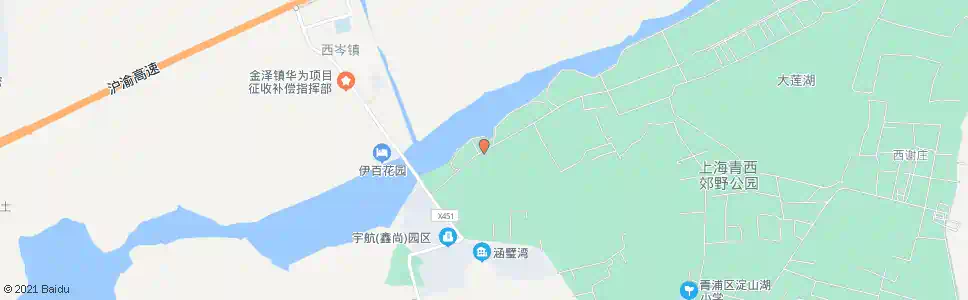 上海西岑支路王田村_公交站地图_上海公交_妙搜公交查询2025
