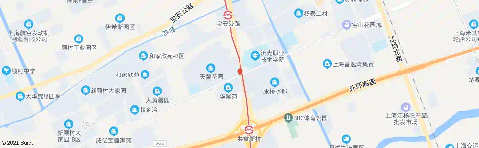 上海水产西路蕰川路_公交站地图_上海公交_妙搜公交查询2025