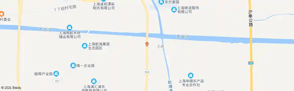 上海航塘公路龙丰路_公交站地图_上海公交_妙搜公交查询2025