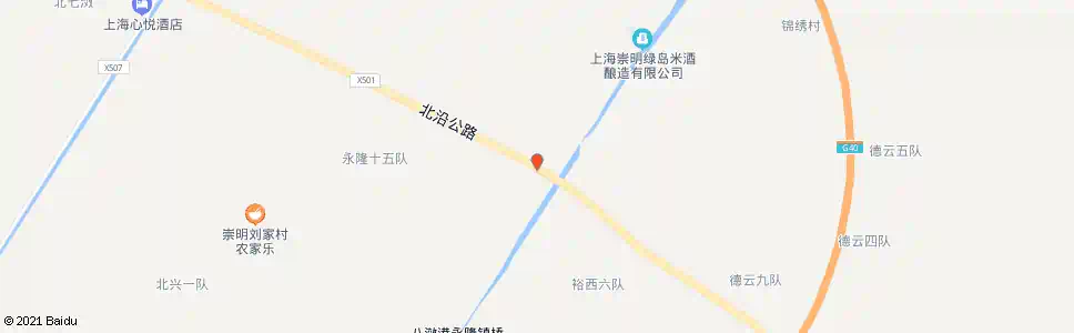 上海北八滧_公交站地图_上海公交_妙搜公交查询2025