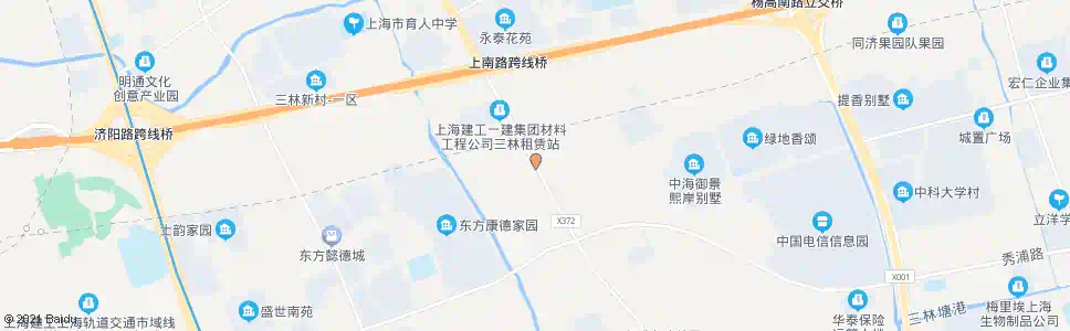 上海上南路外环线_公交站地图_上海公交_妙搜公交查询2025
