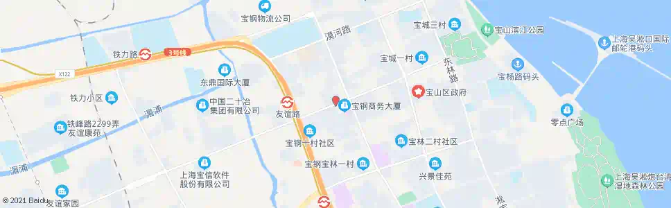 上海友谊路牡丹江路_公交站地图_上海公交_妙搜公交查询2025
