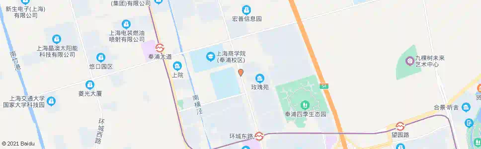 上海奉浦新村_公交站地图_上海公交_妙搜公交查询2025