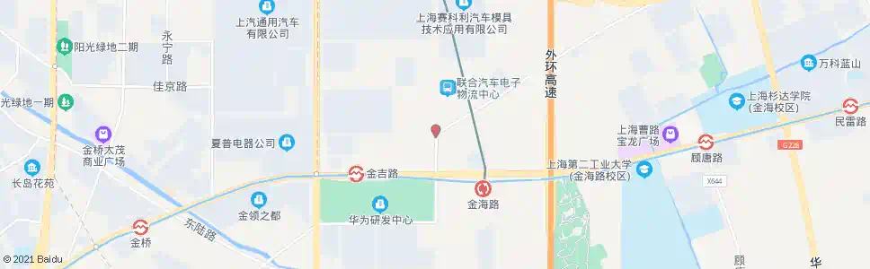 上海上川路金穗路_公交站地图_上海公交_妙搜公交查询2025