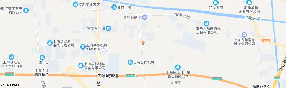 上海上塑路盐青路_公交站地图_上海公交_妙搜公交查询2025