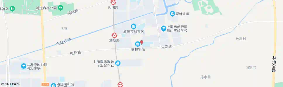 上海江航南路先新路_公交站地图_上海公交_妙搜公交查询2025