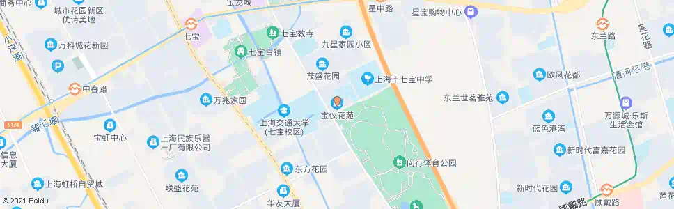 上海新镇路宝南路(宝仪花园)_公交站地图_上海公交_妙搜公交查询2025