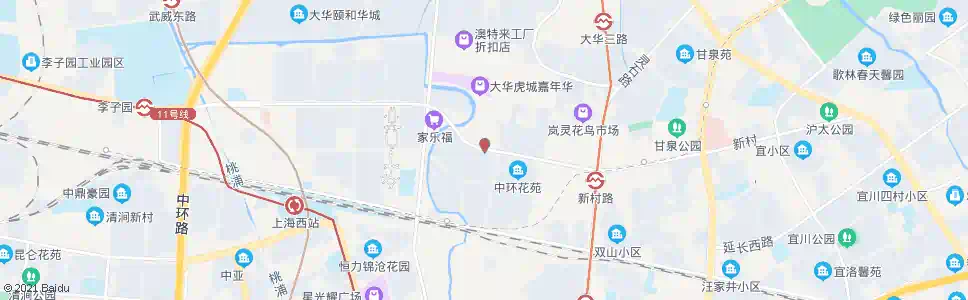 上海广泉路新村路_公交站地图_上海公交_妙搜公交查询2025