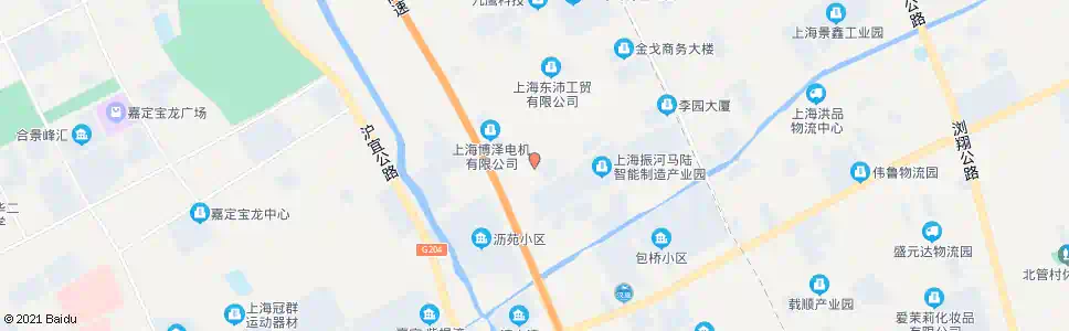 上海丰功路嘉新公路_公交站地图_上海公交_妙搜公交查询2025