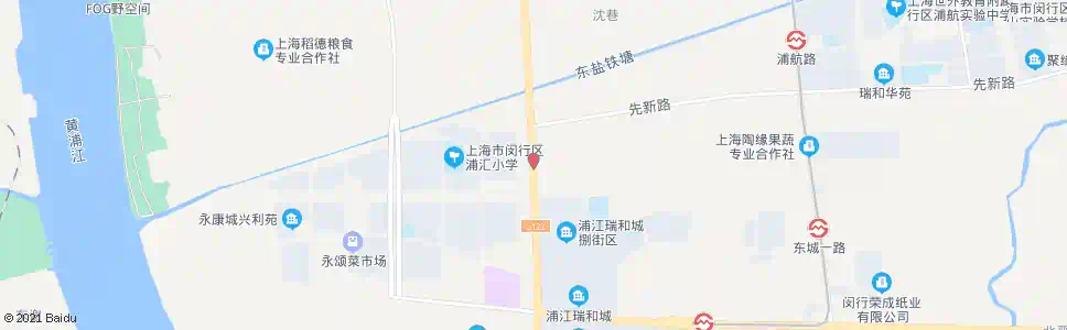 上海浦星公路盐铁公路_公交站地图_上海公交_妙搜公交查询2025