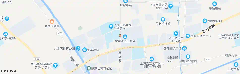 上海嘉定一中_公交站地图_上海公交_妙搜公交查询2025