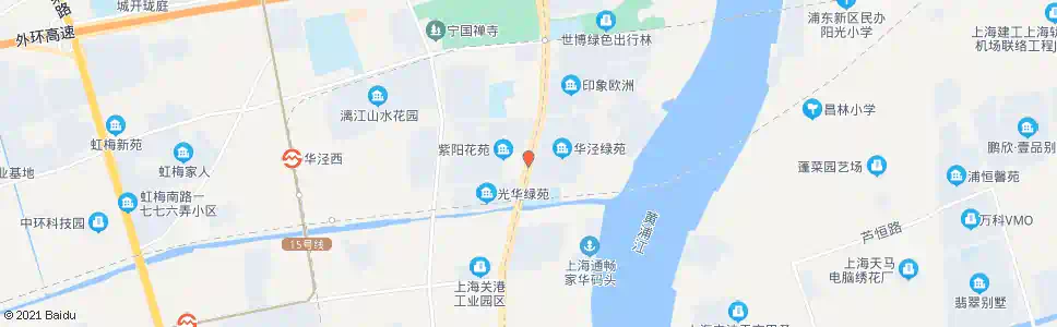 上海龙吴路华展路_公交站地图_上海公交_妙搜公交查询2025