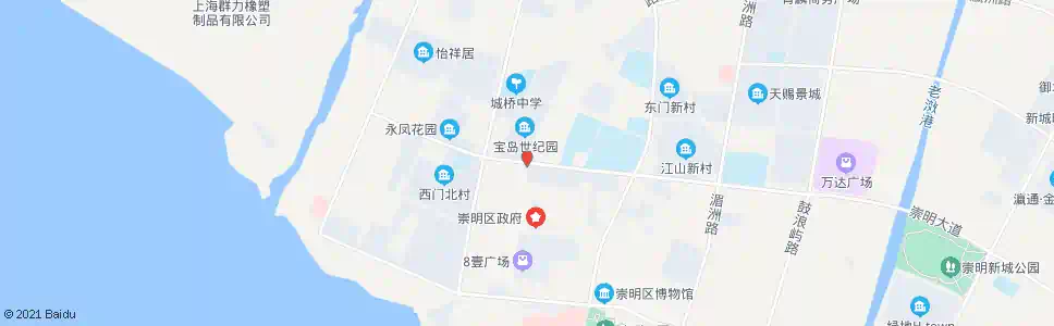 上海北门路八一路_公交站地图_上海公交_妙搜公交查询2025