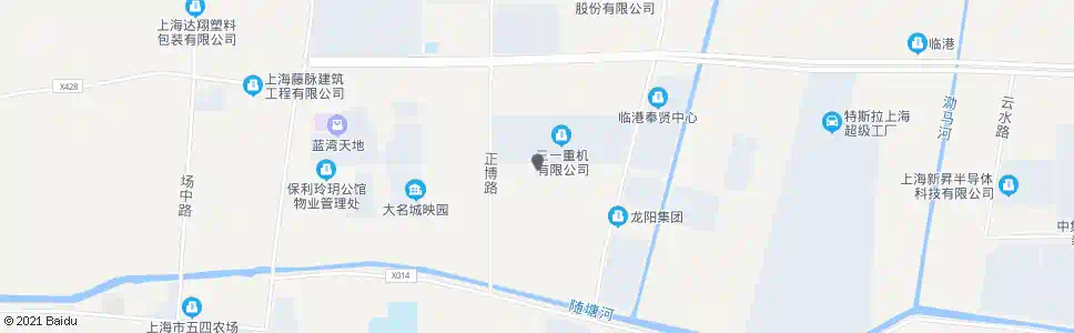 上海正博路江山路_公交站地图_上海公交_妙搜公交查询2025