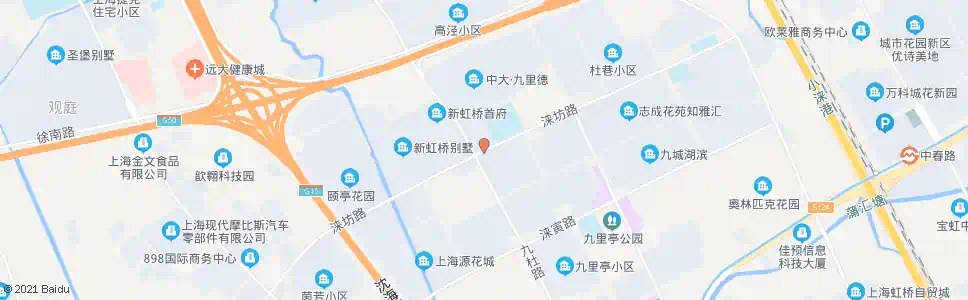 上海涞坊路_公交站地图_上海公交_妙搜公交查询2025