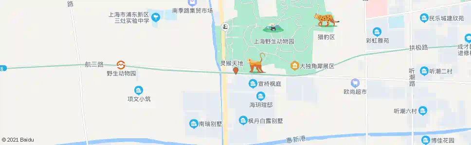 上海人民西路南六公路(项大)_公交站地图_上海公交_妙搜公交查询2025