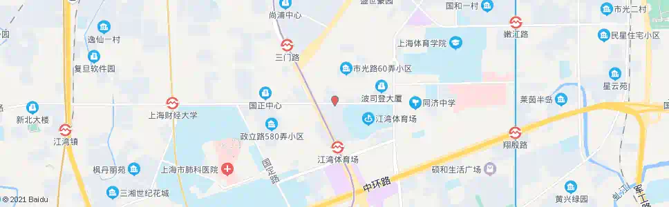 上海淞沪路政立路_公交站地图_上海公交_妙搜公交查询2025