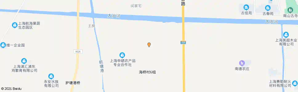 上海海桥村5组_公交站地图_上海公交_妙搜公交查询2025