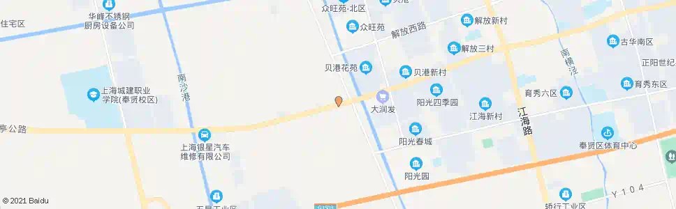 上海环城南路通阳路(招呼站)_公交站地图_上海公交_妙搜公交查询2025