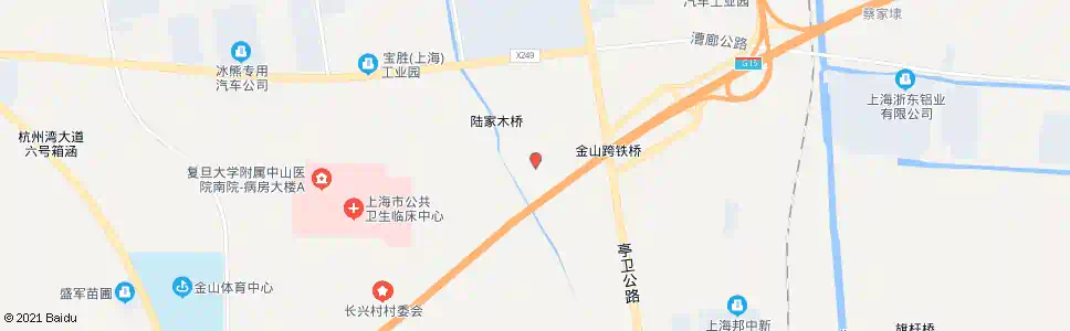 上海长兴村_公交站地图_上海公交_妙搜公交查询2025
