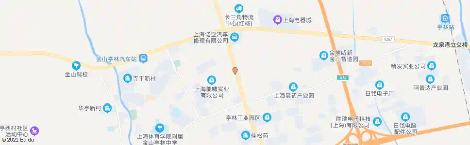 上海亭卫公路兴工路_公交站地图_上海公交_妙搜公交查询2025