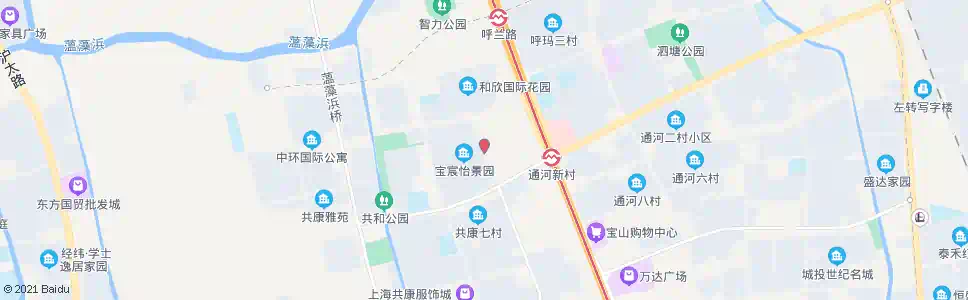 上海三泉路场北路_公交站地图_上海公交_妙搜公交查询2025