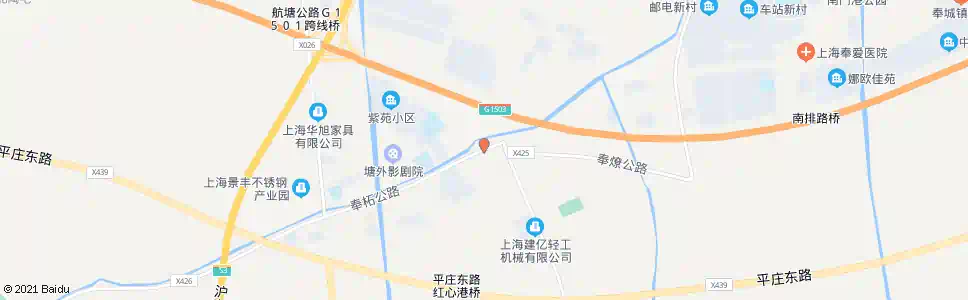 上海奉柘公路(招呼站)_公交站地图_上海公交_妙搜公交查询2025