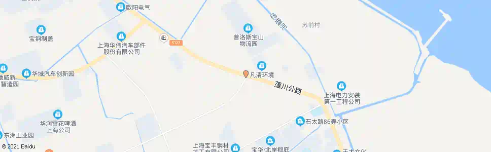 上海罗北路蕰川公路_公交站地图_上海公交_妙搜公交查询2025