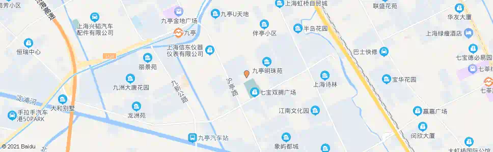 上海九亭(下客站)_公交站地图_上海公交_妙搜公交查询2025