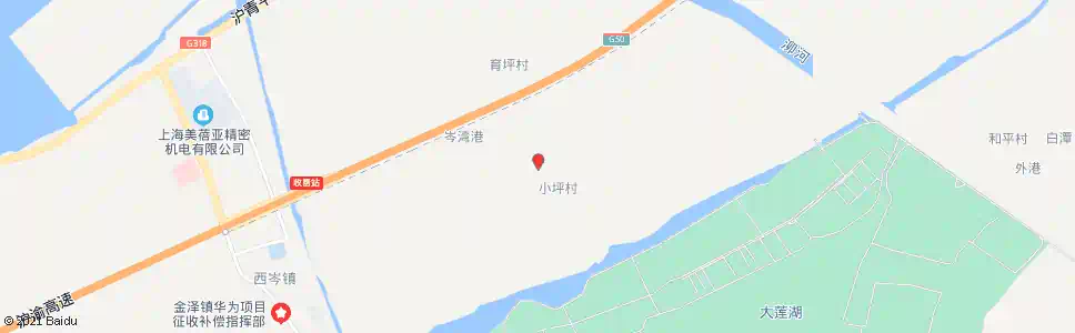 上海西岑支路育田村_公交站地图_上海公交_妙搜公交查询2025