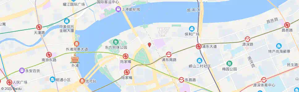 上海金洲街银城中路_公交站地图_上海公交_妙搜公交查询2025