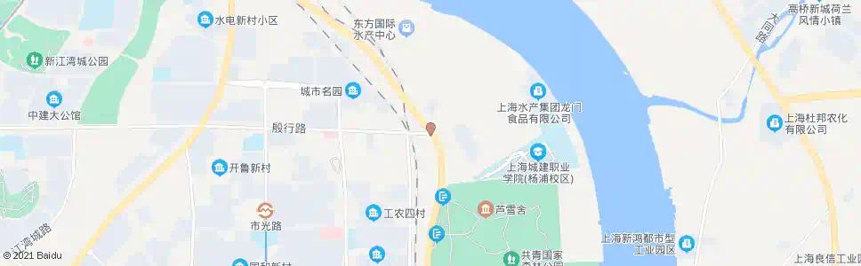 上海军工路殷行路_公交站地图_上海公交_妙搜公交查询2025